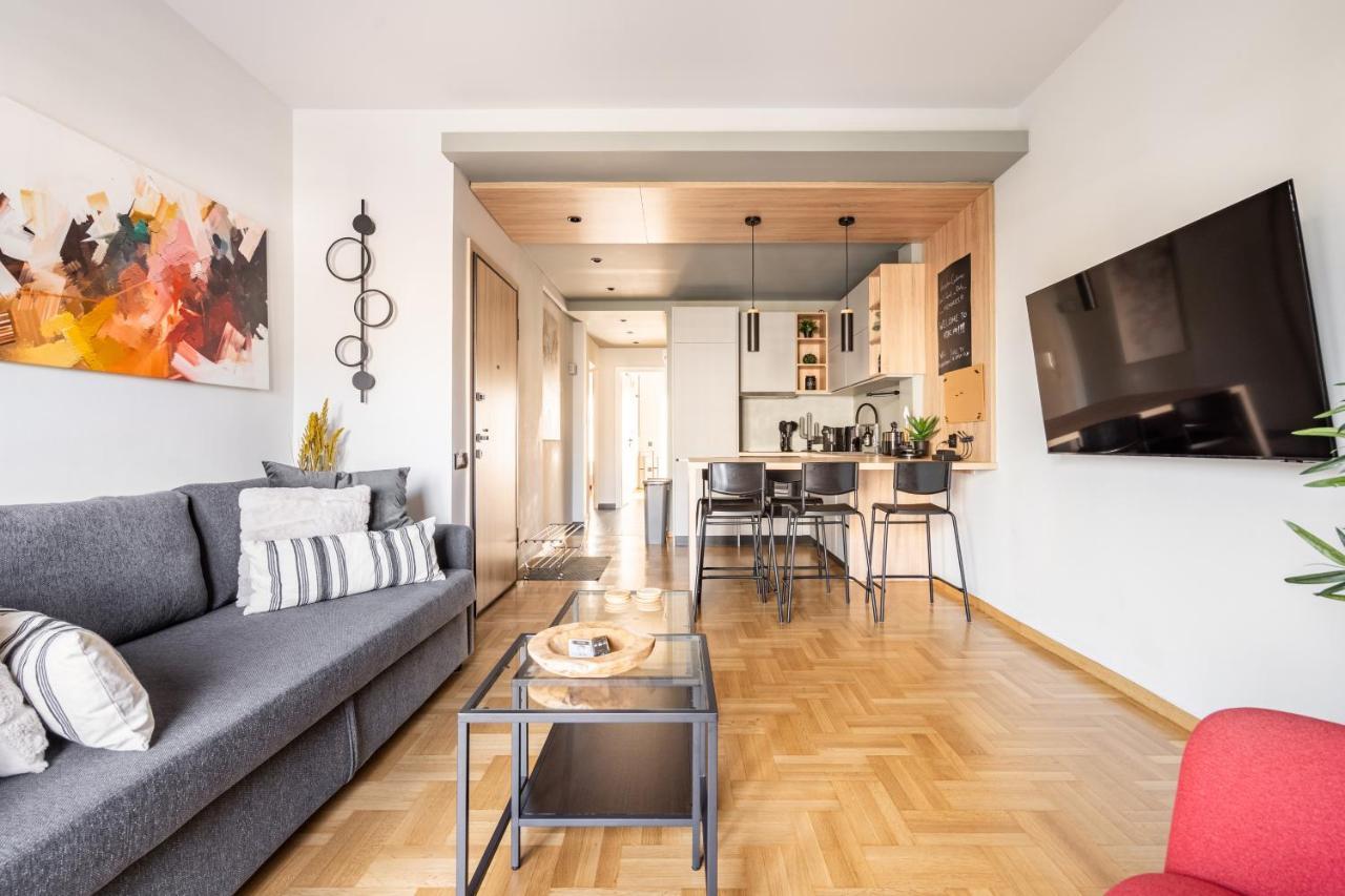 Athena Blue Lux Apartments 2Br 2Ba With City Skyline View, Near Kolonaki Exterior foto